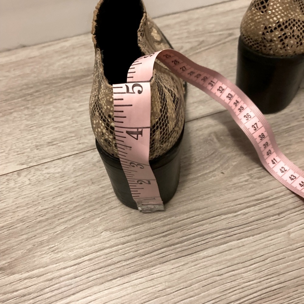 Seychelles python print bootie - Picture 7 of 9